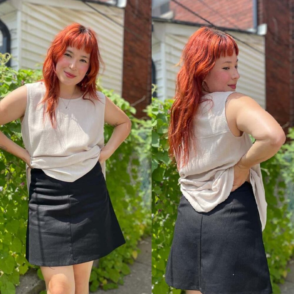 Harly Jae Mary Skirt in Black Large